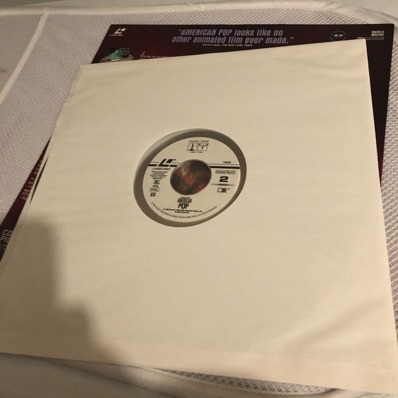 1980 American Pop Laserdisc- 699 $25 or $20 w/offer - Picture 3 of 3